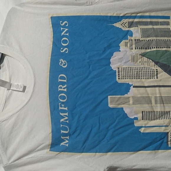 Mumford & Sons 2013 East Coast USA Band Tour Shirt Sz.M (A-70) - Picture 2 of 11